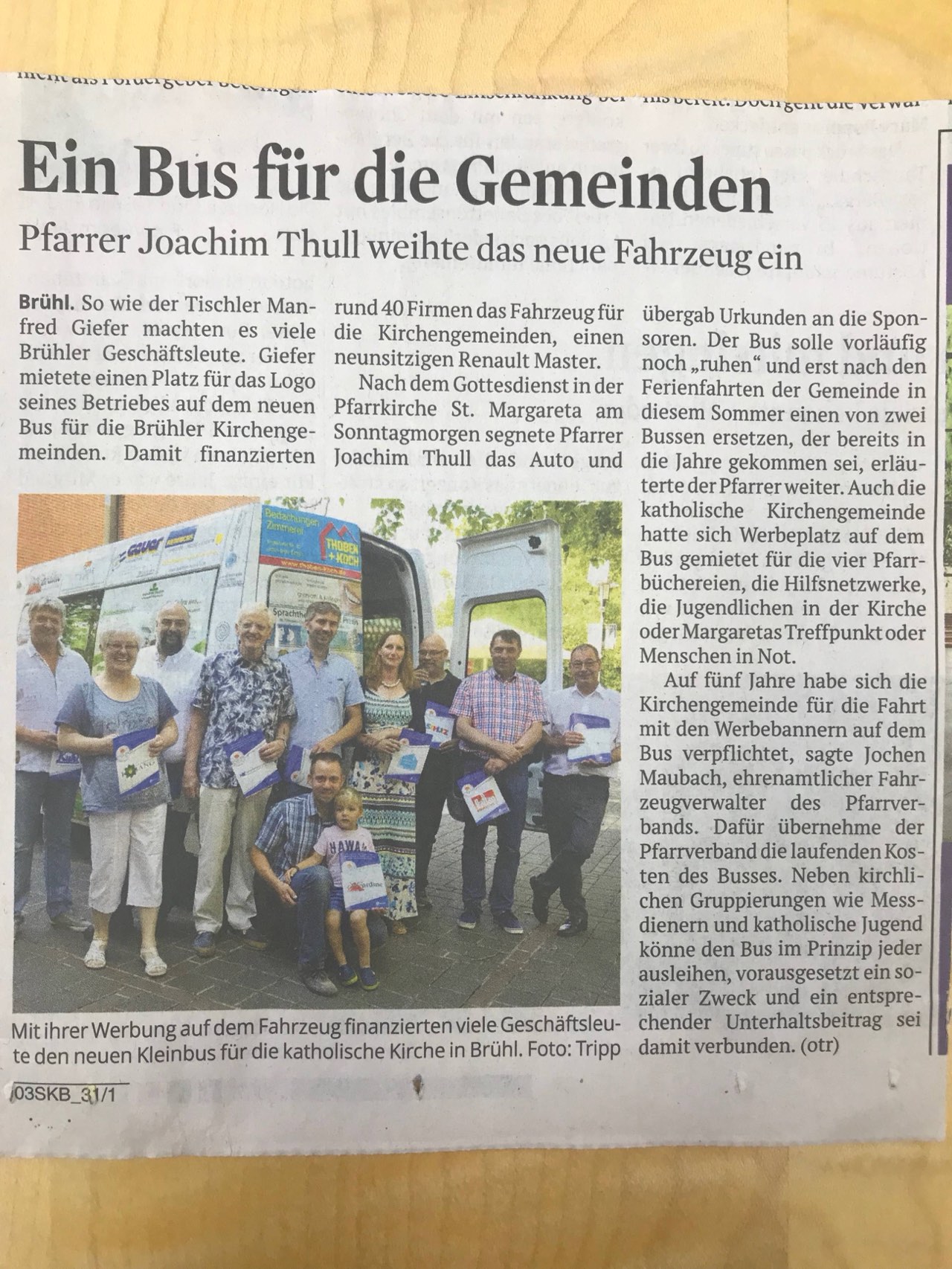 Ein Bus für die Brühler Kirchengemeinden, Bild 2
