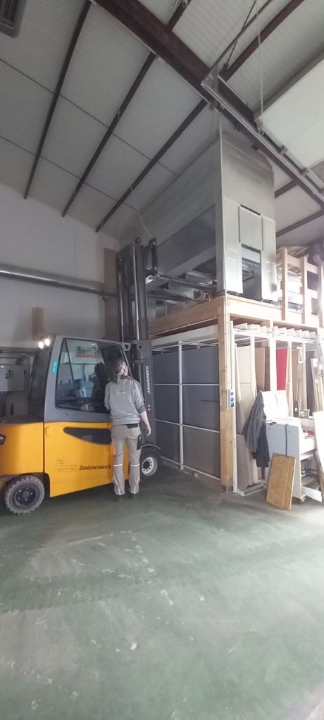 Umzug der Tischlerei in die neuen Hallen, Bild 3