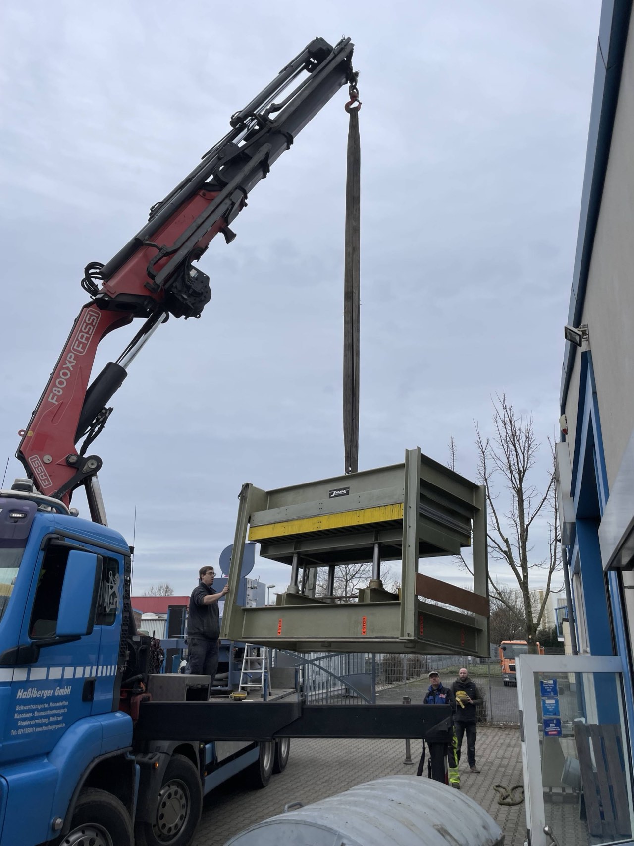 Umzug der Tischlerei in die neuen Hallen, Bild 6