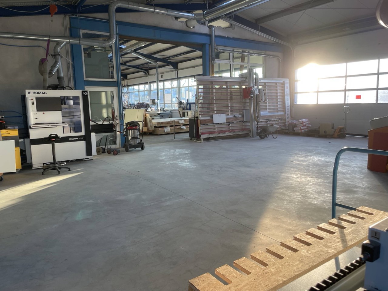 Umzug der Tischlerei in die neuen Hallen, Bild 8