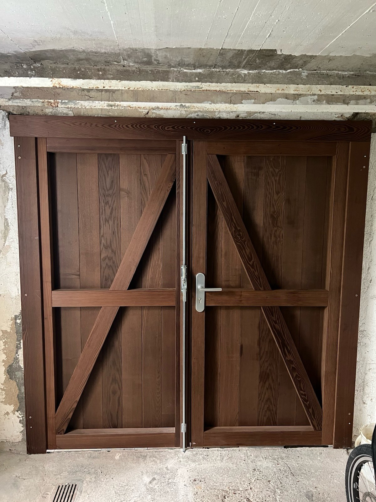 Garagentor Gartentür Thermoesche esche, Balkon, Terrasse & Garten, Tischlerei Giefer Brühl