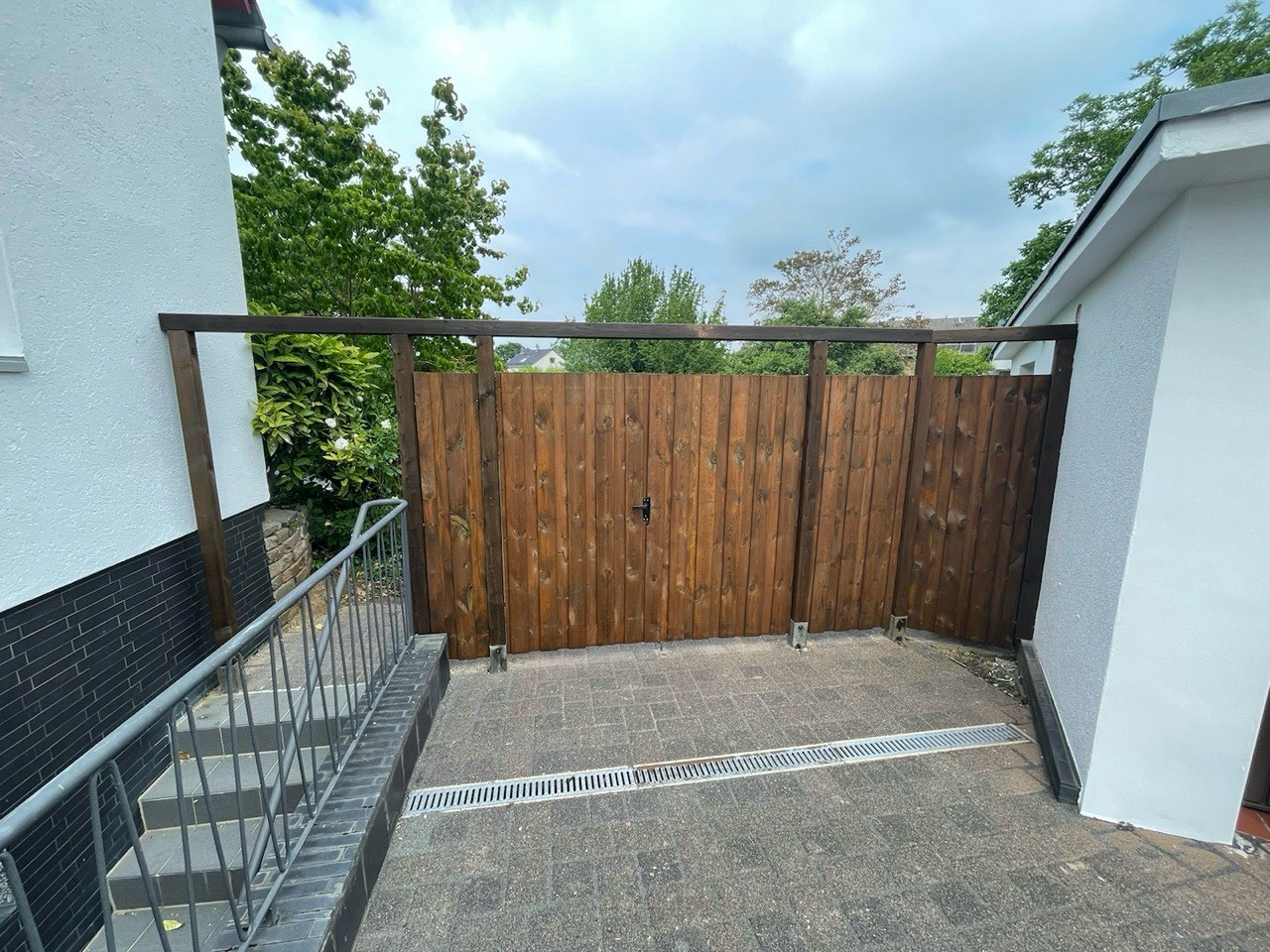 Gartentor fichte balken bretter, Balkon, Terrasse & Garten, Tischlerei Giefer Brühl