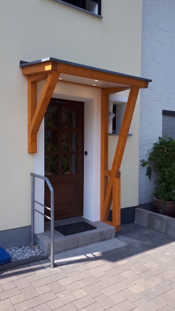 Hauseingang Überdachung, Balkon, Terrasse & Garten, Tischlerei Giefer Brühl