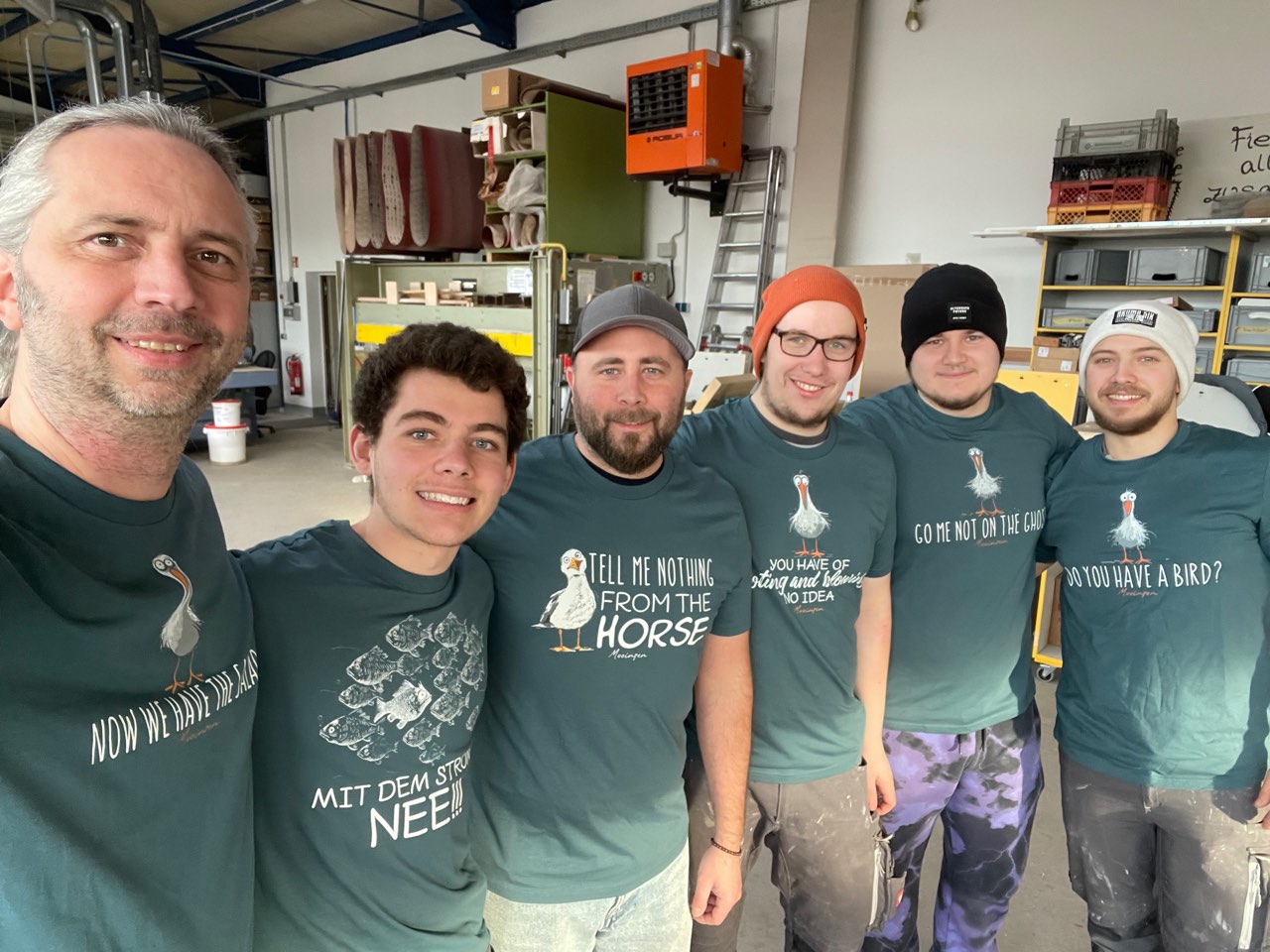 Das Team der Tischlerei Giefer