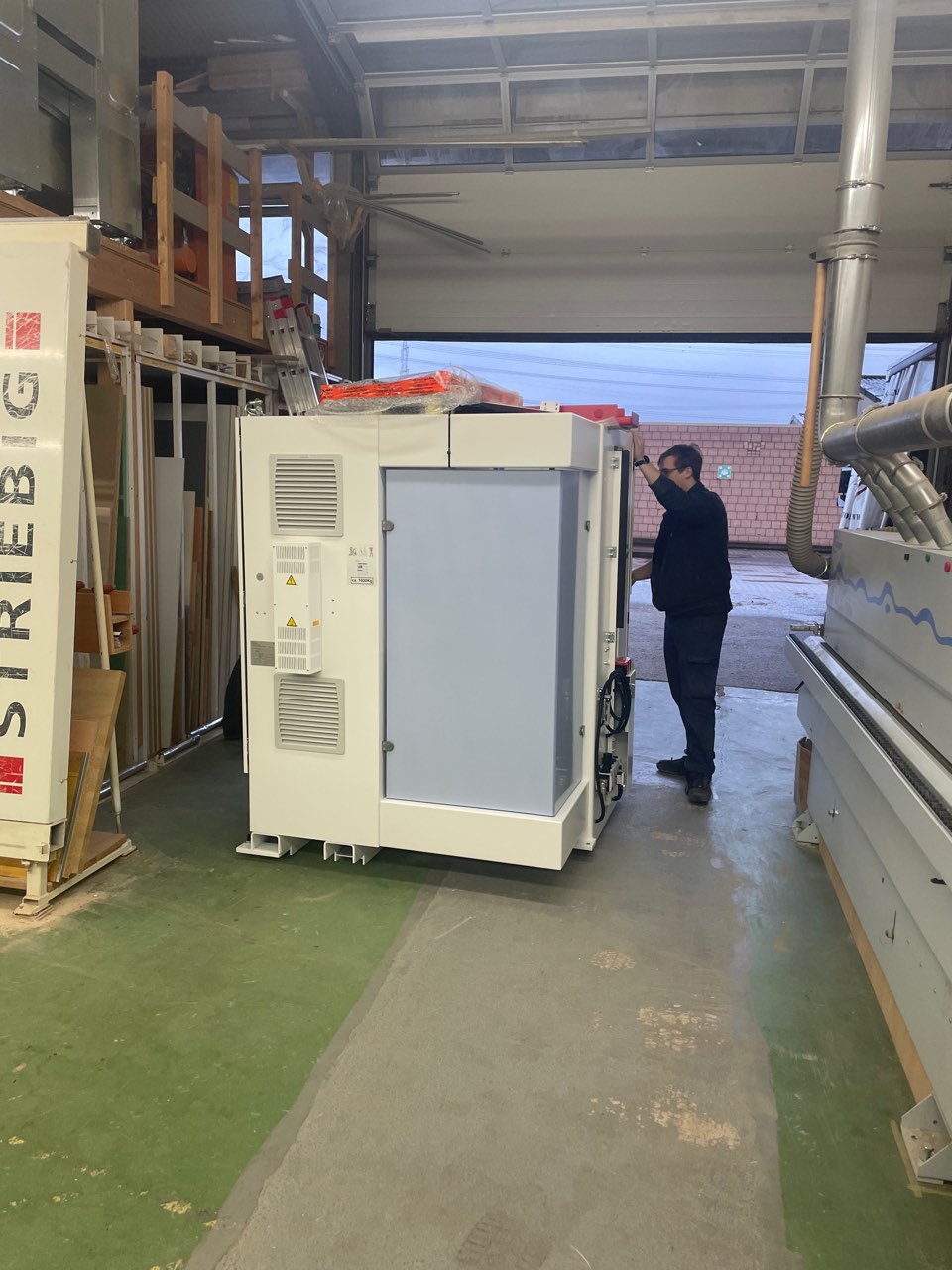 Das digitale Zeitalter: CNC-Bearbeitungszentrum HOMAG DRILLTEQ V-200, Bild 2