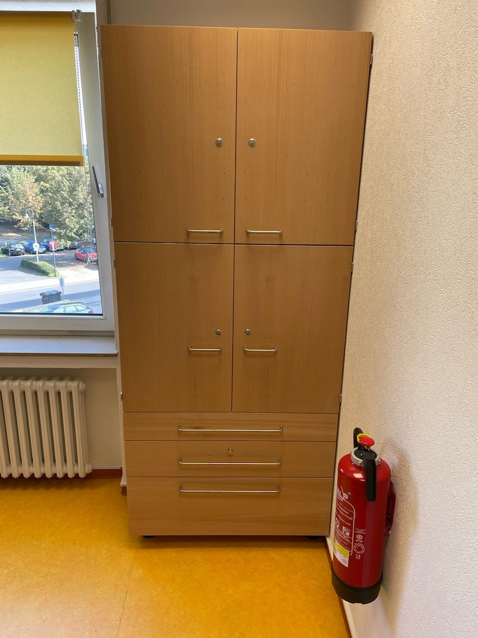 Praxis empfang aktenschrank, Praxiseinrichtungen, Tischlerei Giefer Brühl