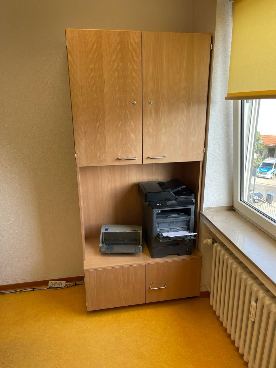 Praxis empfang aktenschrank fax, Praxiseinrichtungen, Tischlerei Giefer Brühl