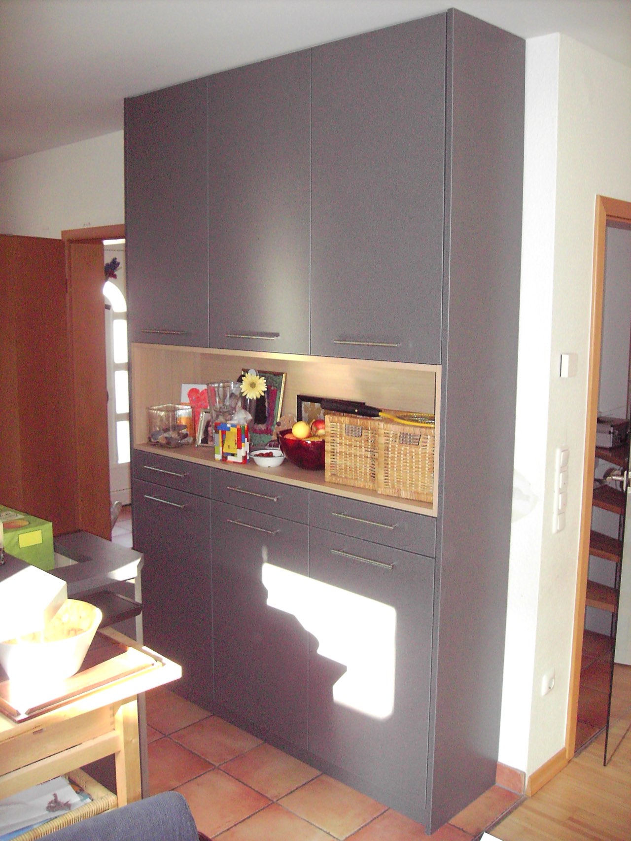Buffet Küche Schrank regal LED beleuchtung, Schrankwände & Einbauschränke, Tischlerei Giefer Brühl