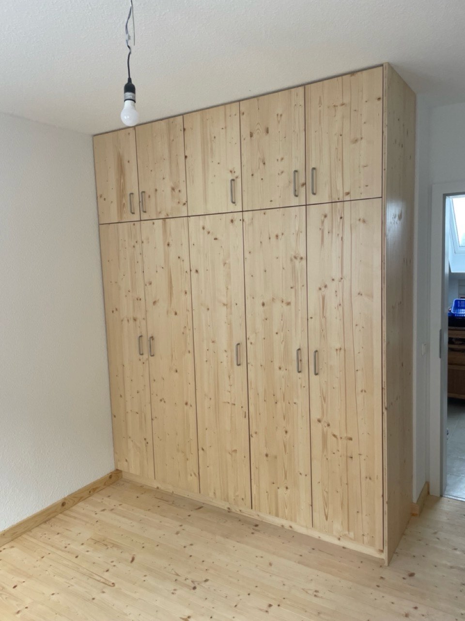 Kleiderschrank fichte 3schichtplatte klarlack, Schrankwände & Einbauschränke, Tischlerei Giefer Brühl