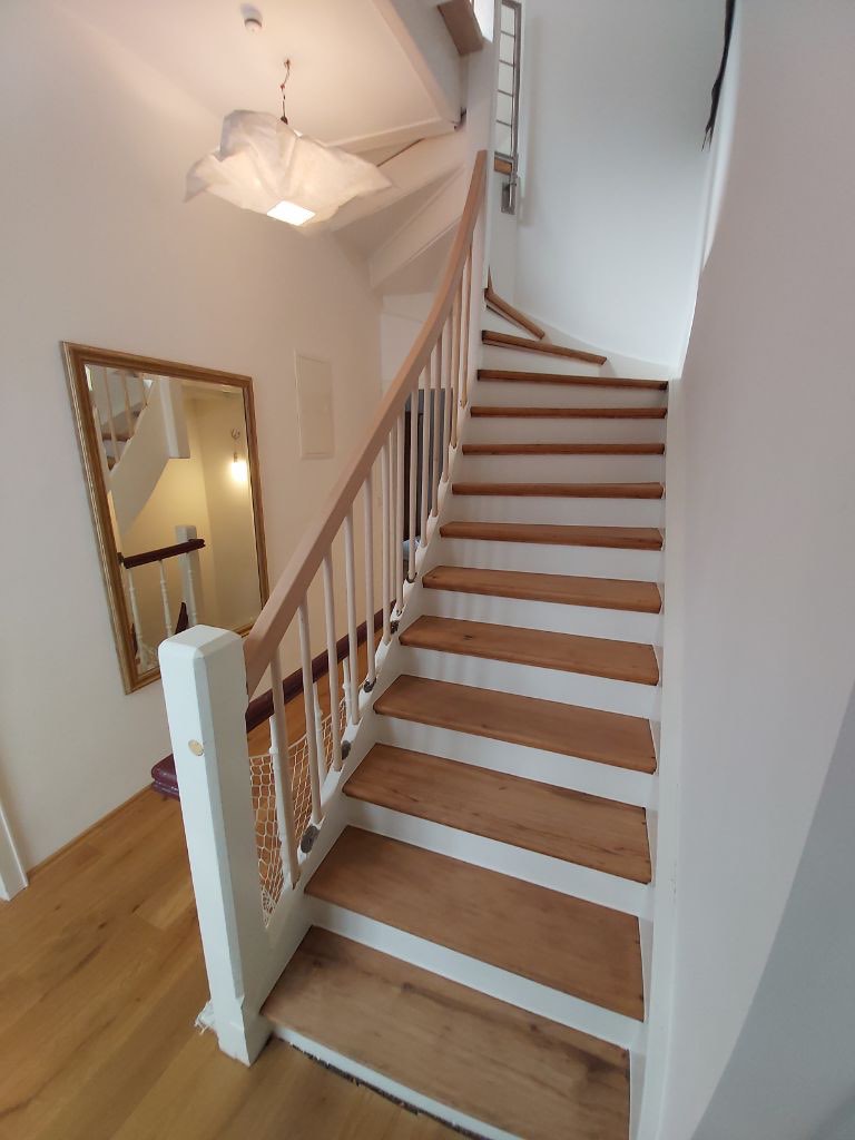 Treppengeländer buche, Treppenbau, Tischlerei Giefer Brühl